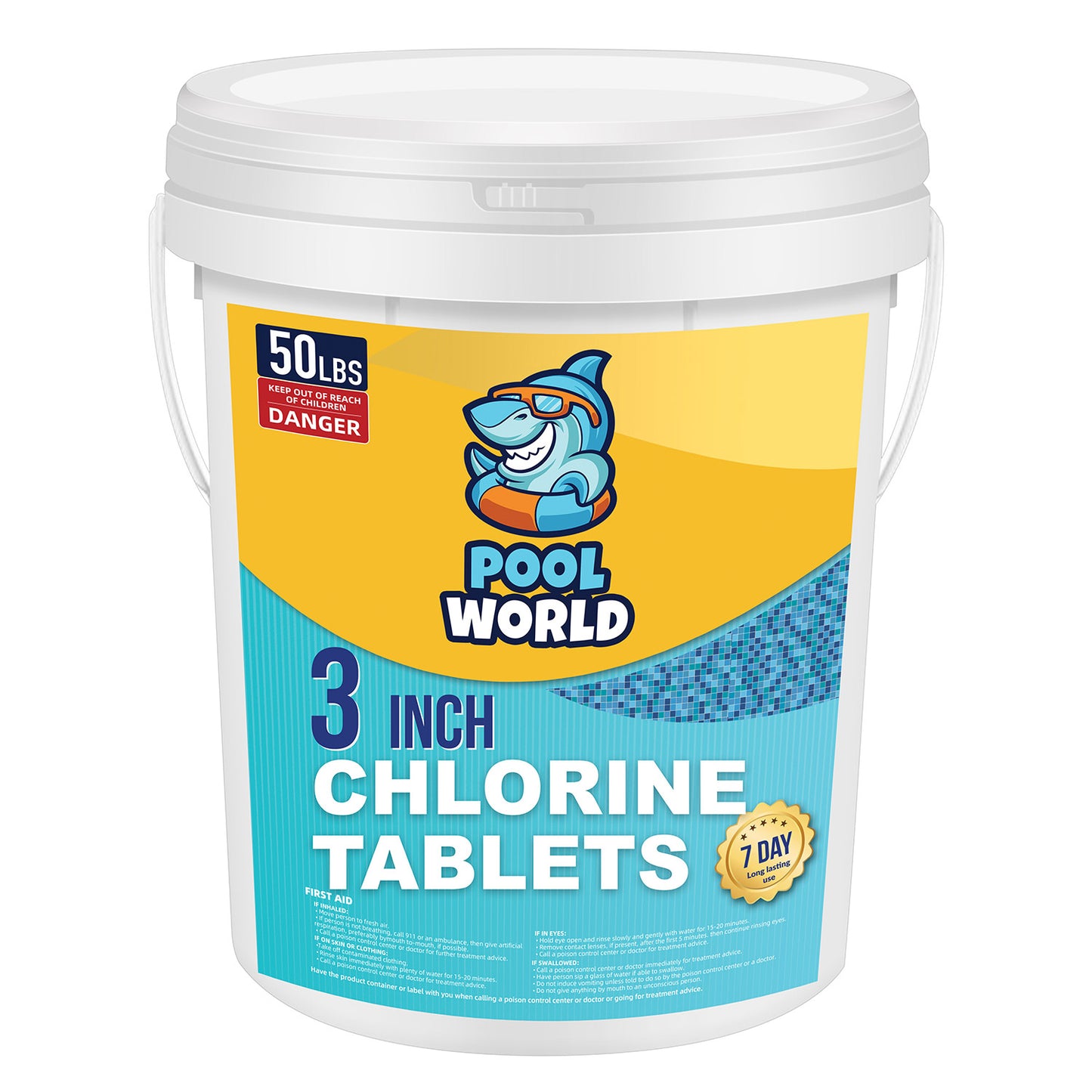 3 inch Chlorine tablets for pool 50 lbs cheapest walmart