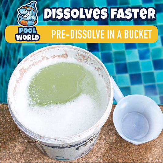 Calcium Hypochlorite Pool Shock 68% – Fast Acting Chlorine Granules for Swimming Pools, Spas & Hot Tubs